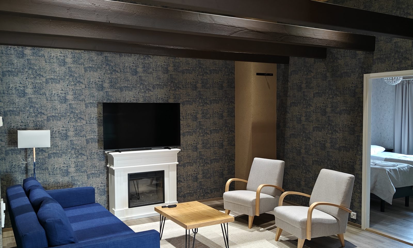 Modern and spacious living room in Horizon Apartment Jauri Resort